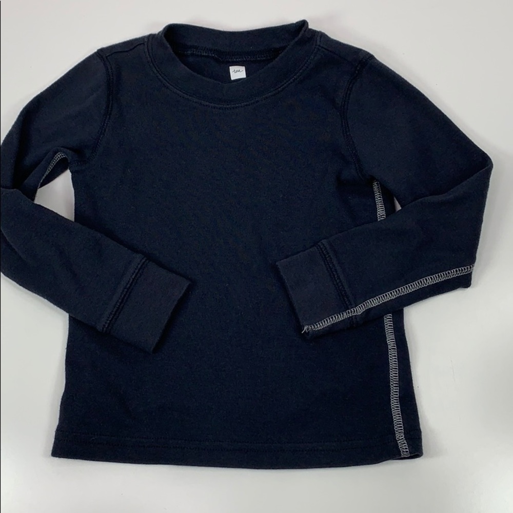 Tea collection boys long sleeve top blue 3